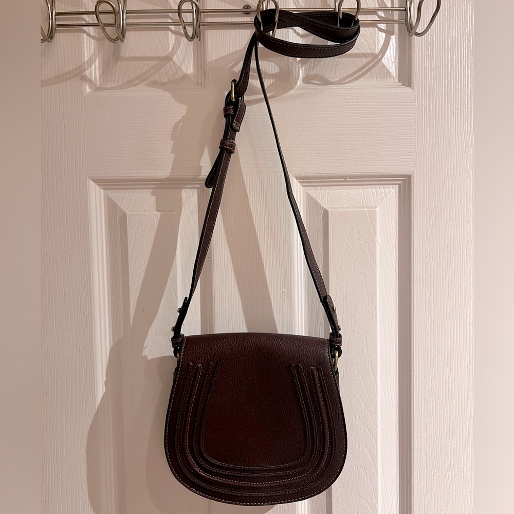 Burgundy Crossbody (Chloe Style) from Kelly & Katie